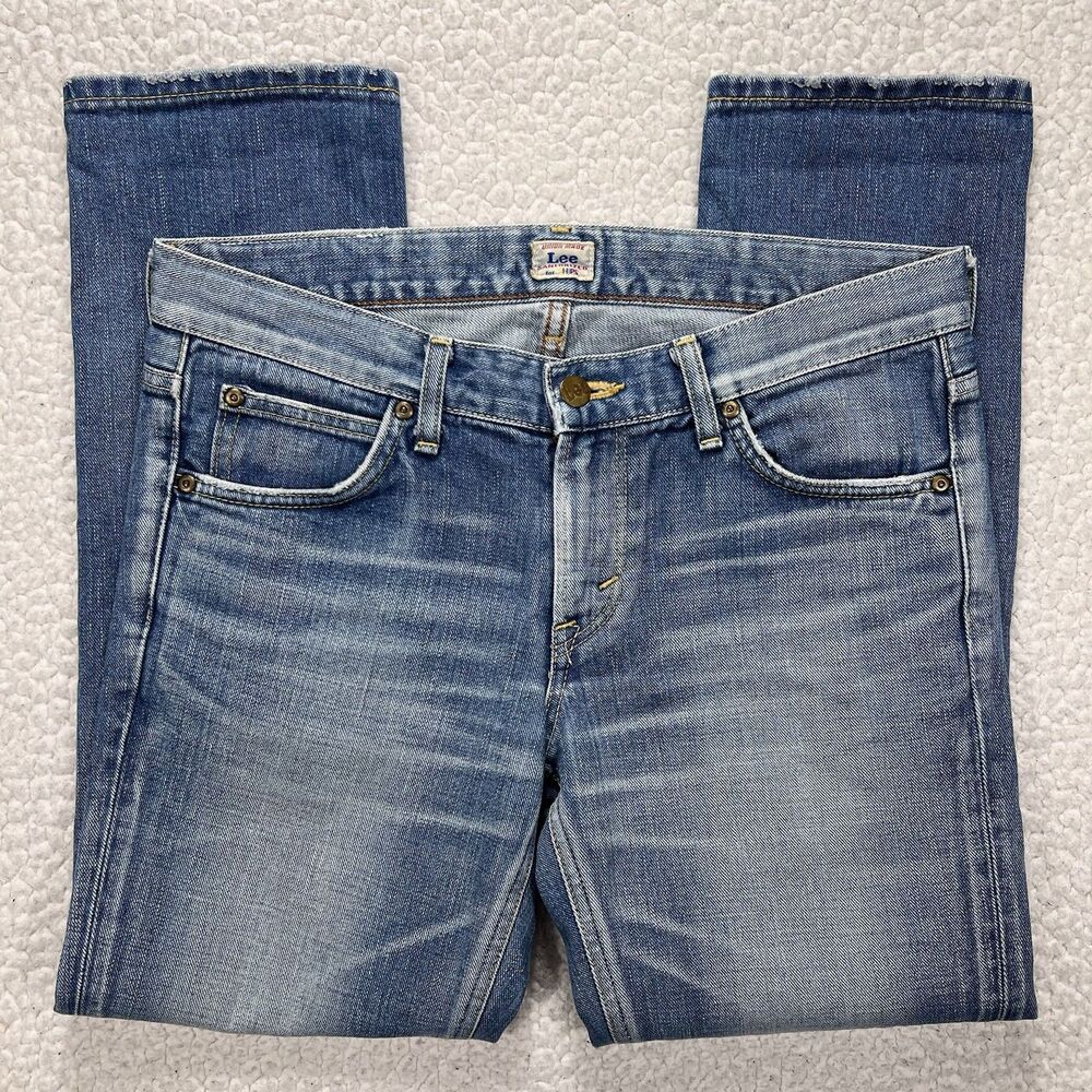 Vintage Lee Sanforized Union Made Jeans Men's 31x26 Vintage Straight USA Grunge